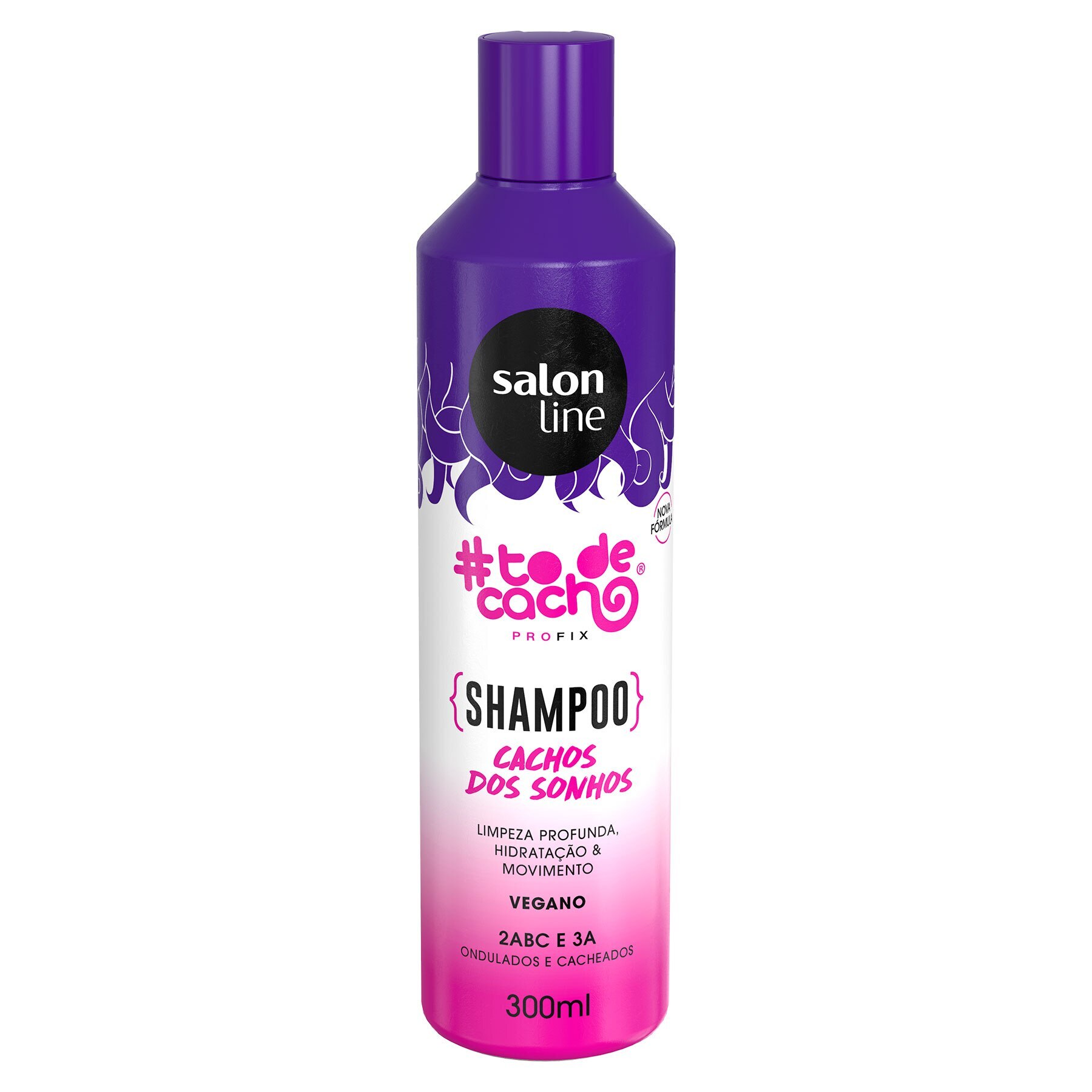 Shampoo Todecacho Cachos Dos Sonhos Salon Line 300ml