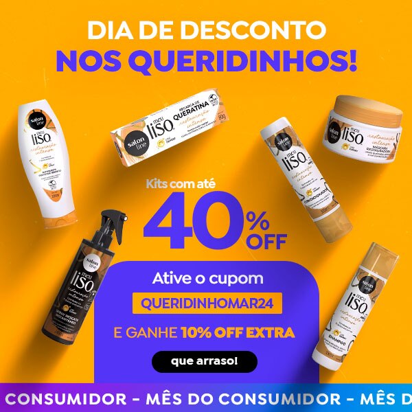 Salon Line  Produtos para todos os tipos de cabelo em até 12X